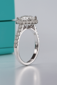 2 Carats Moissanite 925 Silver Ring