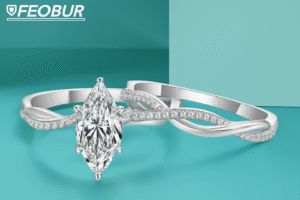 4 Carat Moissanite 925 Silver Ring - Image 3