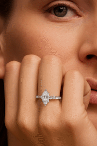 4 Carat Moissanite 925 Silver Ring