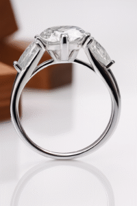 3 Carats Moissanite 925 Silver Ring