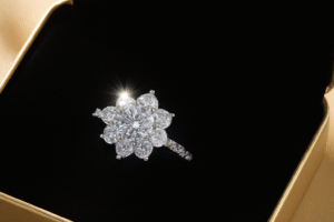 3 Carats Moissanite 925 Silver Ring - Image 5