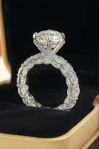 1 Carat Moissanite 925 Silver Ring - Image 4