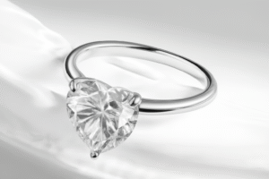 4.3 Carats Moissanite 925 Silver Ring - Image 3