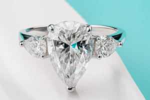 2 Carats Moissanite 925 Silver Ring