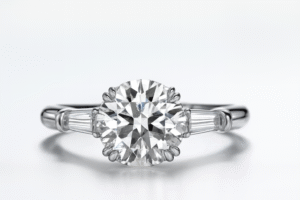 2 Carat Moissanite Halo 925 Sterling Silver Ring