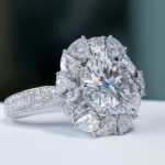3 Carats Moissanite 925 Silver Engagement Ring - Image 4