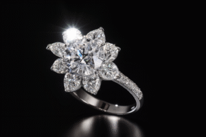 2 Carats  Oval Cut Moissanite Pure 925 Sterling Sliver Ring - Image 3