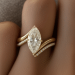 3 Carats Moissanite Ring 925 Sterling Silver - Image 2