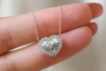 Silver Moissanite Necklace - Image 7